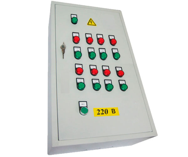 Щит управления 8 клапанами дымоудаления (КДУ)/подпора ЩУК-П-220/КДУ*8/М/54