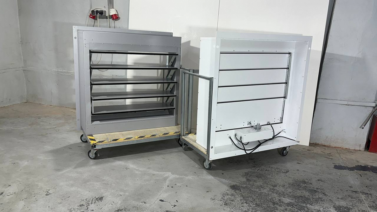 Жалюзийные люки дымоудаления LAM-N