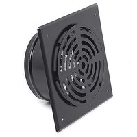 Вентилятор Ванвент ВН 160 настенный чёрный/белый (400 м³/ч)