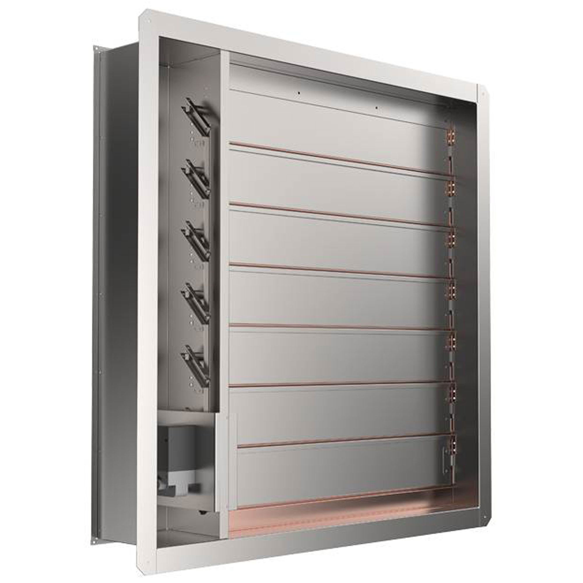 Клапан противопожарный SHUFT SHFDC-90-Mn-350_950-MB230-0-0-0-0, 350×950 мм, EI 90