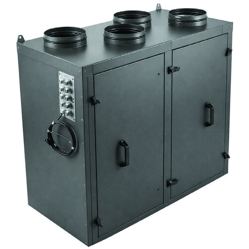 Приточно-вытяжная установка с роторным рекуператором RWN-RR-2000(30m)-ЕС-W-Compact(N)