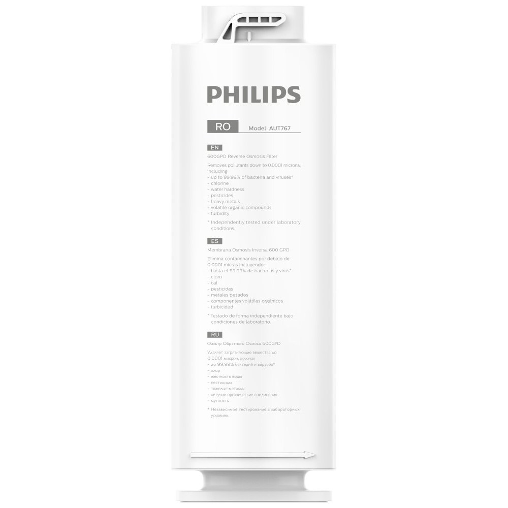 Картридж обратноосмотический Philips AUT767/10 для системы фильтрации AUT3015/10 Картридж обратноосмотический Philips AUT767/10 для системы фильтрации AUT3015/10
