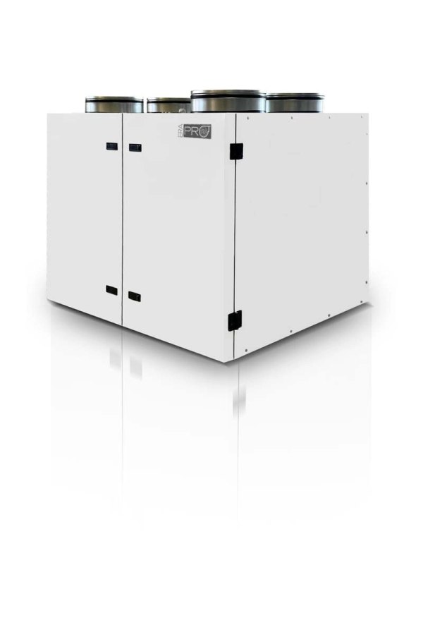 Установка приточно-вытяжная ARIA 1100 м3/ч вертикальная с роторным рекуператором прав. ERA PRO