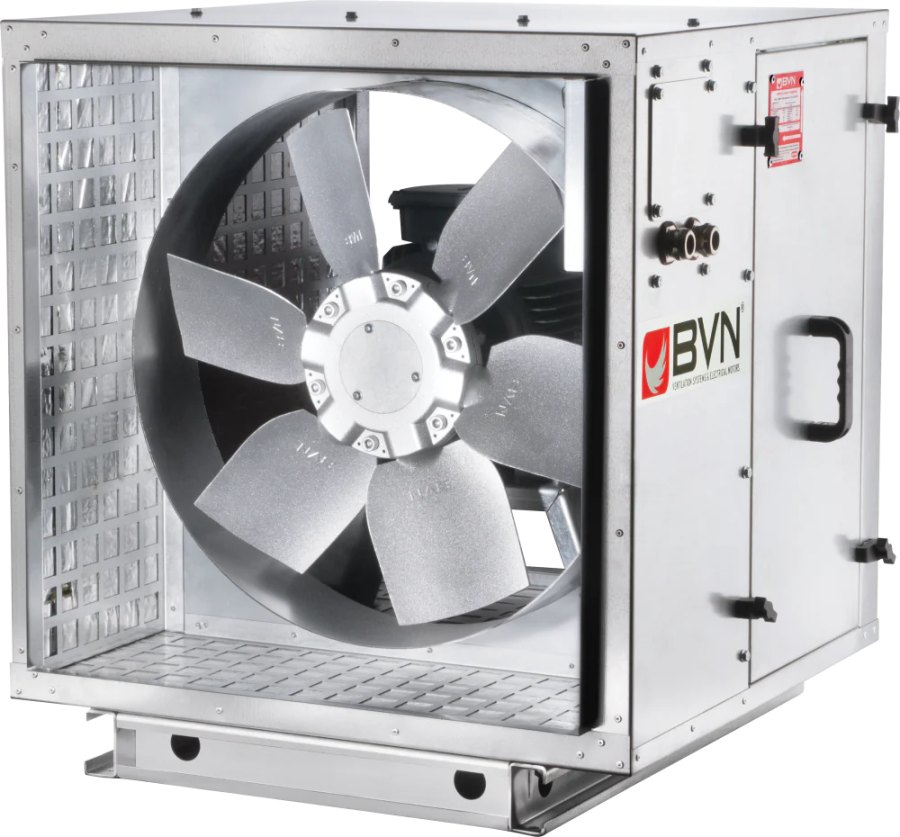 Шумоизолированный канальный осевой вентилятор дымоудаления ARMO-C 500/2